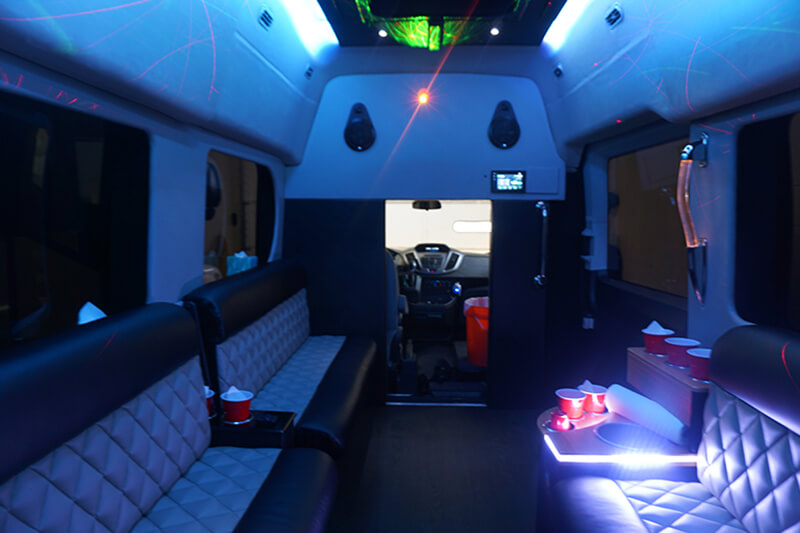 sprinter van interior