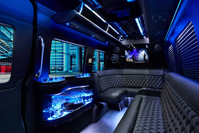 luxurious van